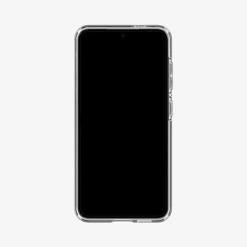 ACS07294 - Galaxy S24 Ultra Case Ultra Hybrid Zero One in Zero One White showing the back